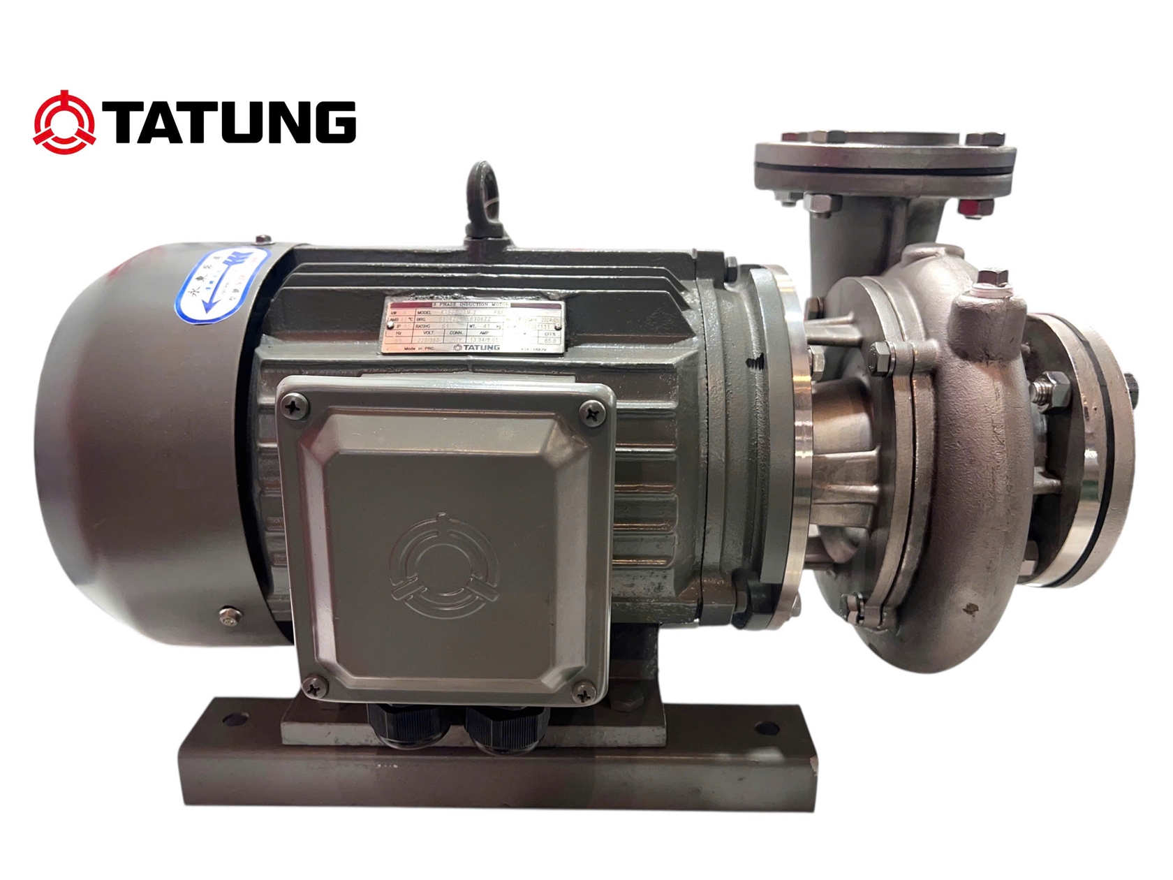 Máy bơm Tatung đầu inox